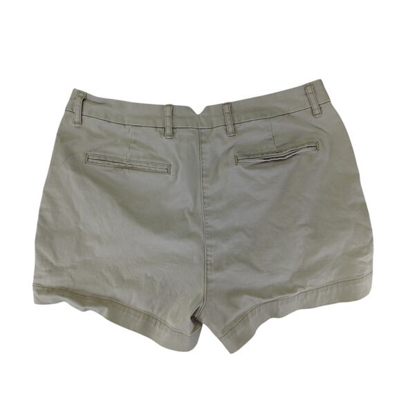 Boden Rachel Tan Chino Shorts 3" Women's 6 Stretch WJ055 Preppy Academia Summer - Picture 2 of 4